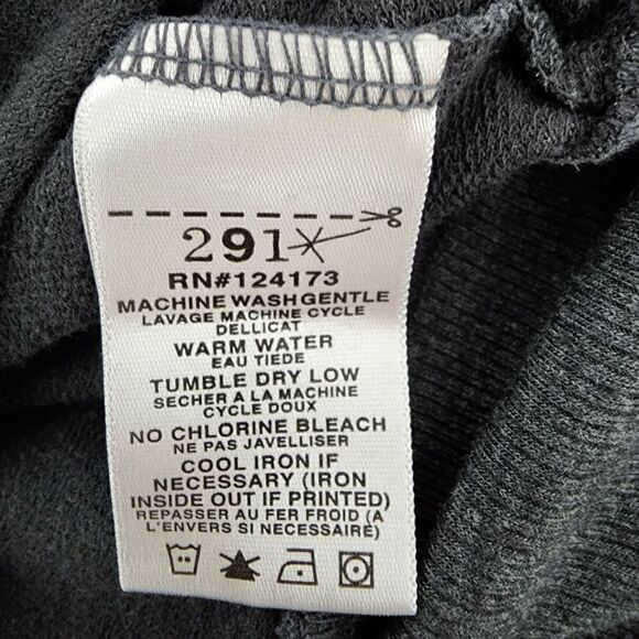 291 FROM VENICE CA WOMEN'S SWEAT SHIRT SIZE 2 OR MEDIUM DARK GRAY - Picture 6 of 6